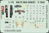 Eduard 3DL72084 Lockheed F-104 J Starfighter - Space Set (for Fine Molds Kits) 1/72